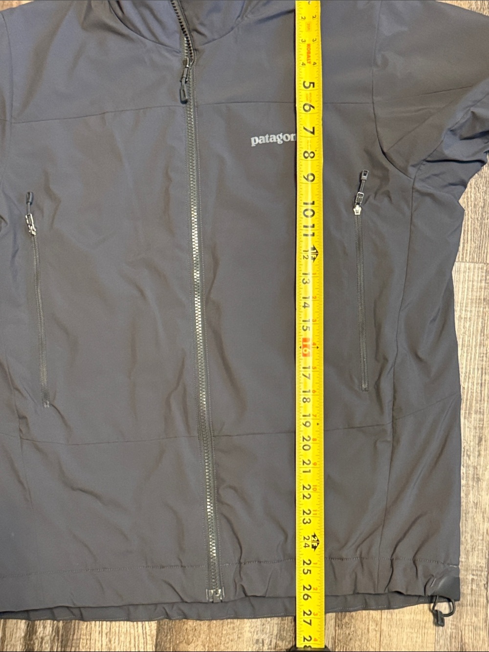 Patagonia Adze Men’s soft shell grey jacket Size M - Picture 3 of 6